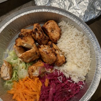 Bodrum Mediterranean Kitchen - Chicken Shish Kebab Platter - Salad Near Me - Jacksonville, Florida