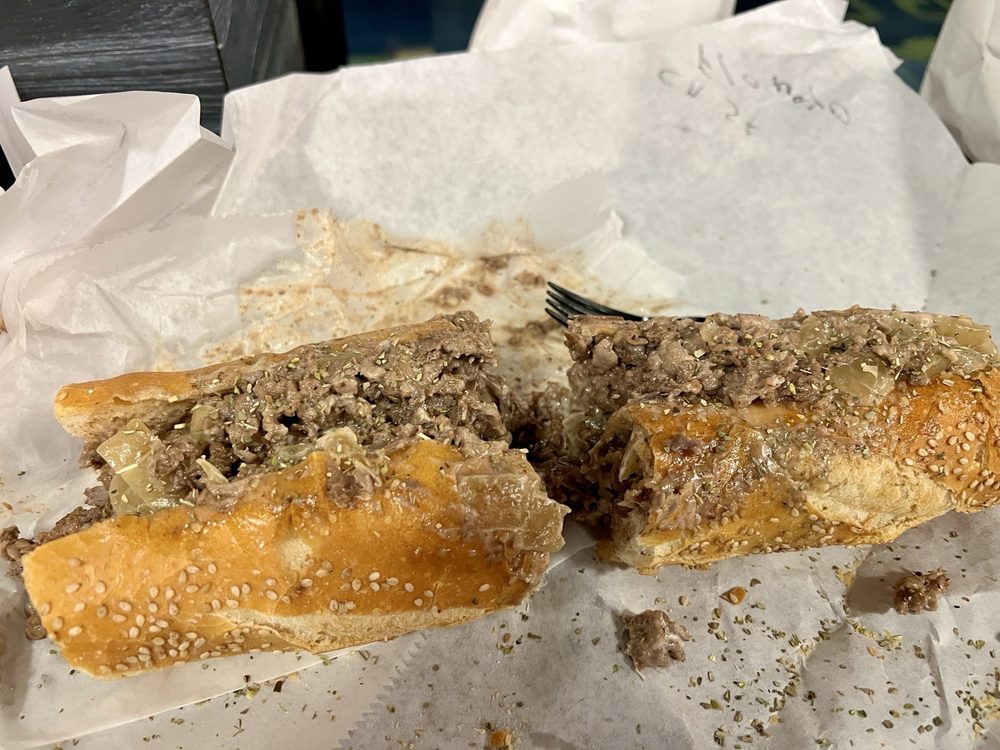 Food from Gentili's Pizza & Steaks