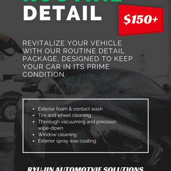 Ryujin Automotive Solutions - Auto Detailing Near Me Ryujin Automotive Solutions - Auto Detailing Near Me
