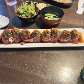 Spicy Tuna - D's Guy Special and Mango Salmon Ro - Sushi Bars Near Me - Henderson, Nevada Spicy Tuna - D's Guy Special and Mango Salmon Ro - Sushi Bars Near Me - Henderson, Nevada