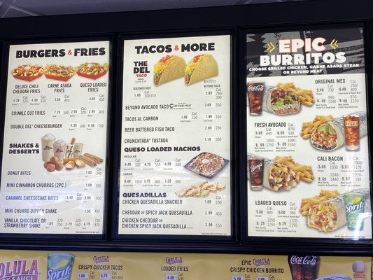 Menu photo 2 Del Taco Boise, ID