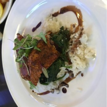 River & Post - Ahi tuna with rice and greens. - Lounges Near Me - Jacksonville, Florida River & Post - Ahi tuna with rice and greens. - Lounges Near Me - Jacksonville, Florida