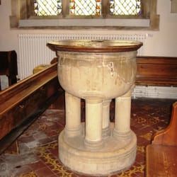 Holy Trinity Church, Cuckfield - Font, 13th century