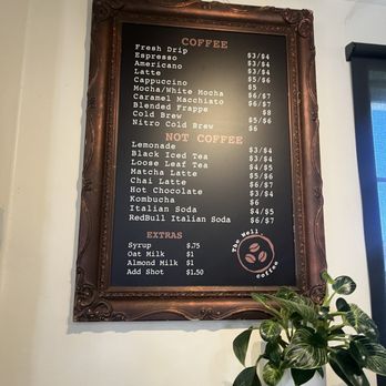 The Well - one of the menus - Coffee & Tea Near Me - Stockton, California The Well - one of the menus - Coffee & Tea Near Me - Stockton, California