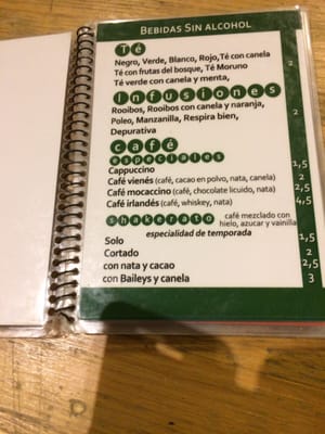 Menu photo 7 Ubik Café Valencia, V Menu photo 7 Ubik Café Valencia, V