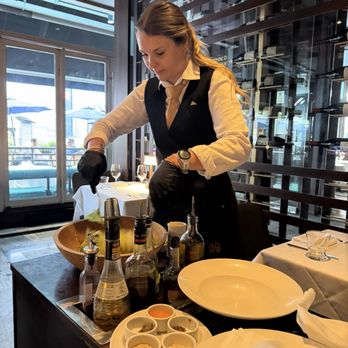 Black+Blue Vancouver - Bella working her magic - Steakhouses Near Me - Vancouver, British Columbia