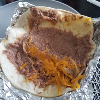 Taurinos Mexican Restaurant - Bean and cheese, not their best work but delicious - Mexican Near Me - San Antonio, Texas