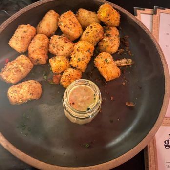 No Goodbyes - She crab tots - New American Near Me - Washington, DC, District of Columbia