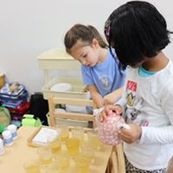 Guidepost Montessori at Stonebriar - We take full advantage of the Montessori three-hour work cycle, where students choose and organize their own work.