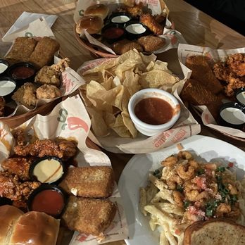 Chili's - Chips and Salsa, Triple Dippers, and Cajun Shrimp Pasta - American Near Me - Timonium, Maryland