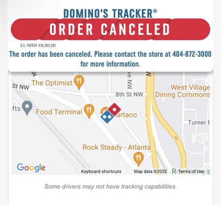 Domino's Pizza by null
