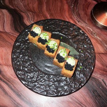 MILA Restaurant - Vegan caviar potatoes - Mediterranean Near Me - Miami Beach, Florida MILA Restaurant - Vegan caviar potatoes - Mediterranean Near Me - Miami Beach, Florida