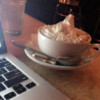 Tryst - Soy latte with extra whipped creme - Lounges Near Me - Washington, DC, District of Columbia
