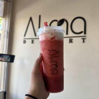 Alma Dessert - Foamy strawberry - Bubble Tea Near Me - Sunnyvale, California Alma Dessert - Foamy strawberry - Bubble Tea Near Me - Sunnyvale, California