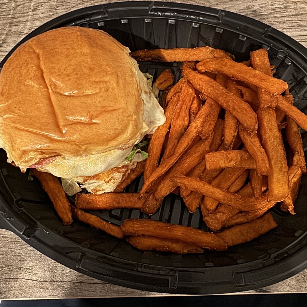 CIRCA at Navy Yard - Turkey Burger & Sweet Potato fries - American Near Me - Washington, DC, District of Columbia CIRCA at Navy Yard - Turkey Burger & Sweet Potato fries - American Near Me - Washington, DC, District of Columbia