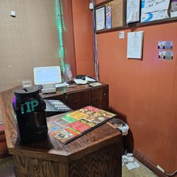 Mi Tapatia - The Host's station and cashier, where customers go to pay at the end of their meal.