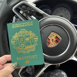 Consulate Of The Republic Of Slowjamastan - San Diego - Don't leave home without your Slowjamastan passport.