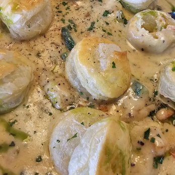 Press Café - Deconstructed chicken pot pie - American Near Me - Aledo, Texas