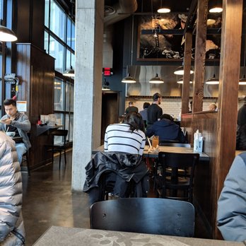 Menya Muso - Inside, view from our table! - Ramen Near Me - Seattle, Washington Menya Muso - Inside, view from our table! - Ramen Near Me - Seattle, Washington