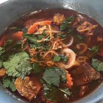 Chopstick and Rice - Beef Stew. Very thin and oily. I would prefer to eat this w a baguette but I think it's designed for pho noodles. - Vietnamese Near Me - Honolulu, Hawaii