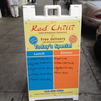 Red Chilli - Signboard - Indian Near Me - San Francisco, California Red Chilli - Signboard - Indian Near Me - San Francisco, California