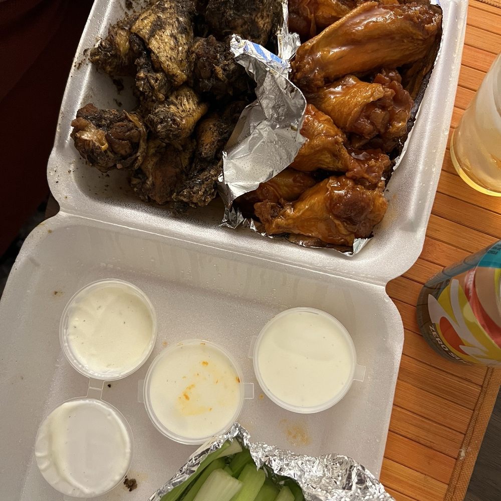 Chex Grill & Wings - jamaican jerk & honey hot! - Chicken Wings Near Me - Nashville, Tennessee