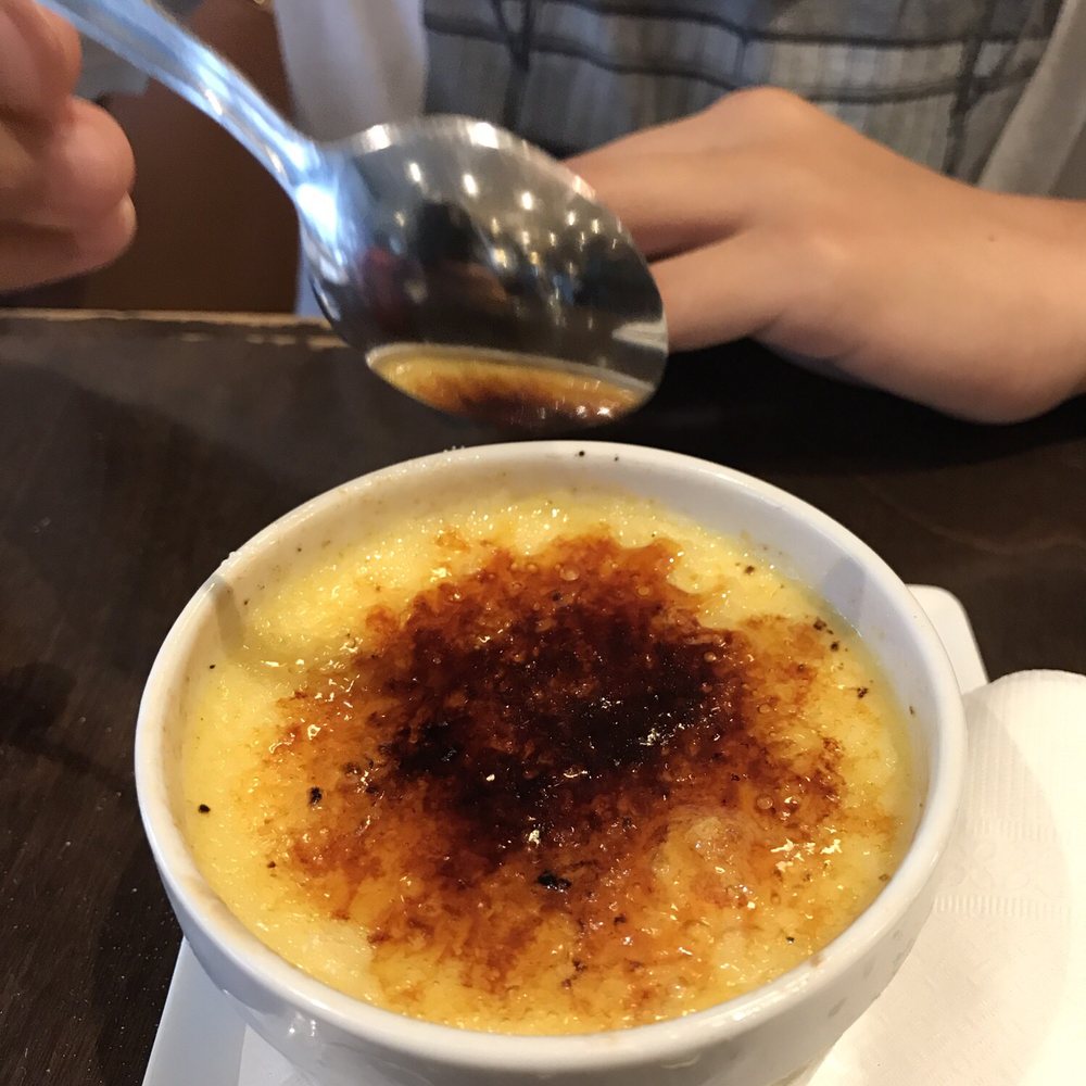 Cream brûlée was right on point. Perfect flavor, crunch, and just delicious.
