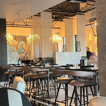 DIOSA - Dining room high tables - New Mexican Cuisine Near Me - Downey, California
