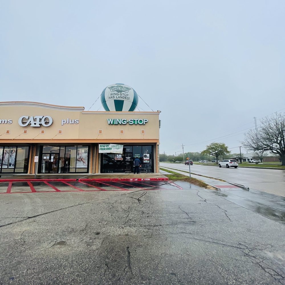 Wingstop - the outside of a restaurant - Chicken Wings Near Me - Angleton, Texas