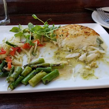 River's Edge Restaurant - The coconut encrusted cod. Yummy - Steakhouses Near Me - Grants Pass, Oregon River's Edge Restaurant - The coconut encrusted cod. Yummy - Steakhouses Near Me - Grants Pass, Oregon