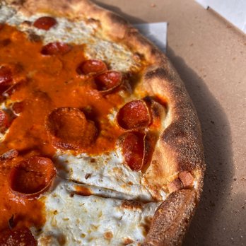 Bellucci Pizza - Vodka-Roni pie - with the best crust in Astoria. - Pizza Near Me - Astoria, New York Bellucci Pizza - Vodka-Roni pie - with the best crust in Astoria. - Pizza Near Me - Astoria, New York
