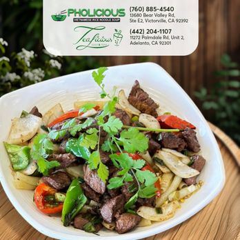 Pholicious - Fresh ingredients, bold flavors. Our Beef Stir-Fry is a culinary masterpiece.
: https://www.pholicious.co/ - Vietnamese Near Me - Victorville, California Pholicious - Fresh ingredients, bold flavors. Our Beef Stir-Fry is a culinary masterpiece.
: https://www.pholicious.co/ - Vietnamese Near Me - Victorville, California