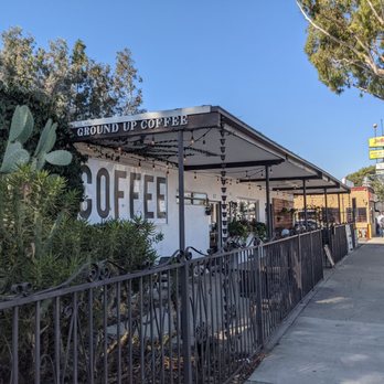 Ground Up Coffee - Front and outdoor seating - Coffee & Tea Near Me - Montebello, California Ground Up Coffee - Front and outdoor seating - Coffee & Tea Near Me - Montebello, California