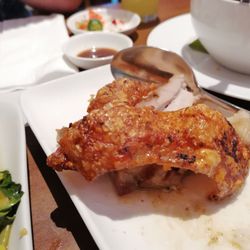 The famous crispy and juicy lechon