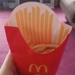 McDonald's - Large french fry half full fresh from the bag once i got home