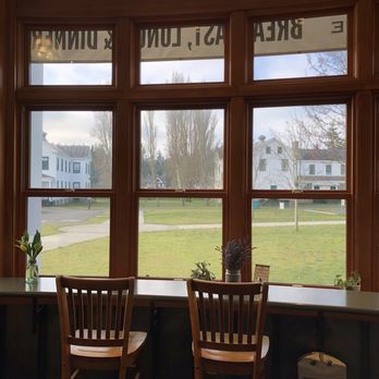 Fort Worden State Park - Looking through the front window, over the Commons grounds. - Parks Near Me - Port Townsend, Washington Fort Worden State Park - Looking through the front window, over the Commons grounds. - Parks Near Me - Port Townsend, Washington