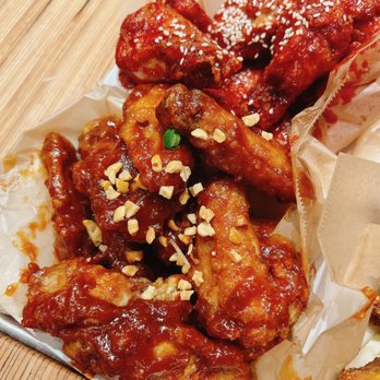 Fire Wings - Thai Peanut & Peking - Chicken Shop Near Me - Irvine, California Fire Wings - Thai Peanut & Peking - Chicken Shop Near Me - Irvine, California