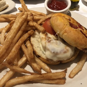 Francesca's Intimo - Pollo Panini on tomato focaccia bread, with seasoned fries. - Italian Near Me - Lake Forest, Illinois Francesca's Intimo - Pollo Panini on tomato focaccia bread, with seasoned fries. - Italian Near Me - Lake Forest, Illinois