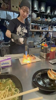 Menbaka Fire Ramen by null