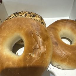 I spent $13 on stale/hard bagels. I even approached the counter asking for fresher ones and was met with a response of "that's all we got".