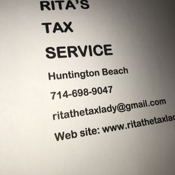 Rita's Tax Service