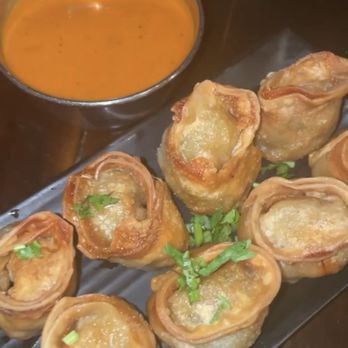 While In Kathmandu - Shrimp Momo Jhol (fried) - Cafes Near Me - Ridgewood, New York While In Kathmandu - Shrimp Momo Jhol (fried) - Cafes Near Me - Ridgewood, New York