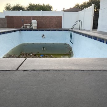 Andrew Morales & Sons Pool Plastering - Before - Pool & Hot Tub Service Near Me