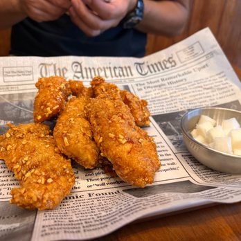 K*Chick Korean Fried Chicken - Garlic soy - Chicken Wings Near Me - Edmond, Oklahoma K*Chick Korean Fried Chicken - Garlic soy - Chicken Wings Near Me - Edmond, Oklahoma
