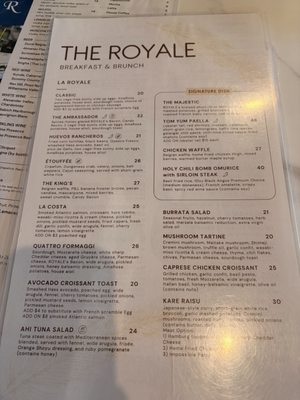 Menu photo 4 The Royale Pleasant Hill, CA