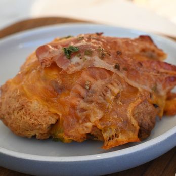 Cafe de Lyon - Bacon, Cheddar & Scallion Scone - Desserts Near Me - Leonia, New Jersey