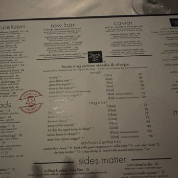 Steak 48 Del Mar - Menu - Steakhouses Near Me - Del Mar, California Steak 48 Del Mar - Menu - Steakhouses Near Me - Del Mar, California