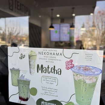 Teatopia - Matcha edition drinks 1.18.25 - Coffee & Tea Near Me - Brea, California Teatopia - Matcha edition drinks 1.18.25 - Coffee & Tea Near Me - Brea, California