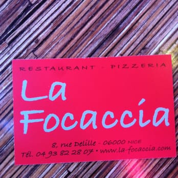 La Focaccia chez Eric - Pizza Near Me - Nice, 06 La Focaccia chez Eric - Pizza Near Me - Nice, 06