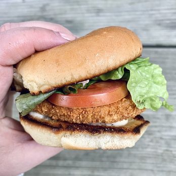 Next Level Burger - Crispy Chik'n Burger - Burgers Near Me - Lake Oswego, Oregon
